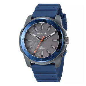 JAM TANGAN DIGITEC ORIGINAL - JAM DIGITEC DN-5181TBLG JAM DIGITEC DN5181 JAM DIGITEC 5181 JAM DIGITEC DN5181TBLG - Men TR - Resin - Abu-abu - Diameter 4.4 CM - Jamdunia / Jam dunia JD18 JAM TANGAN PRIA JAM PRIA JAM TANGAN ANTI AIR # S003