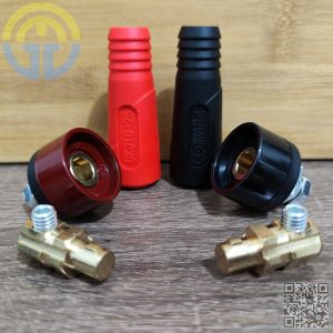 Standard Welding Cable Connector Plug and Socket Set DKJ 10-25 DKZ 10-25 250A