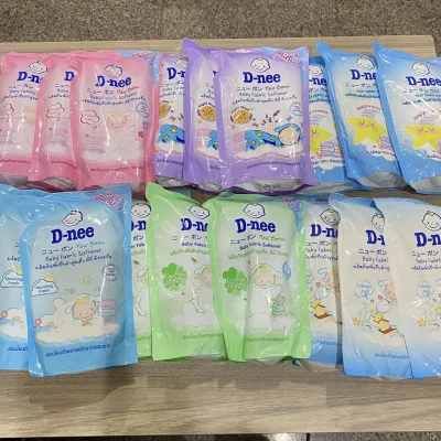 [COMBO 2 TÚI] Nước xả vải Dnee túi 550ml chính hãng Thái - Nước xả quần áo cho bé mềm mại - Không gây kích ứng cho dàn da nhạy cảm của bé - Phù hợp cho trẻ từ sơ sinh đến lớn
