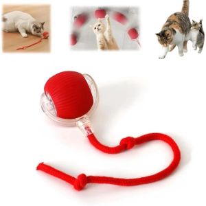 Interactive Cat Ball Toy  Automatic Rolling Ball for Indoor Cats Rechargeable electric Smart Cat Toy