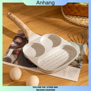 Home non stick frying pan frying pan breakfast pan three in one multifunctional suitable for all stoves