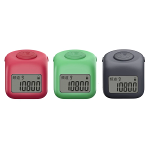 Mini Mute Digital Finger Ring Hand Tally Counter with Lock Backlit Function Lightweight Prayer Counter Clicker Durable