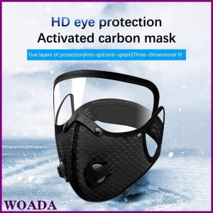 WOADA Electric Motorcycle Mens And Womens Windproof Riding Sun Shield Face Mask Windproof Protection Cover Full Face Mask