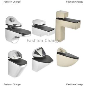 [COD] Fashion Change Alloy Adjustable Glass Shelf Holder Glass Clamps Shelf Support Bracket Holder
