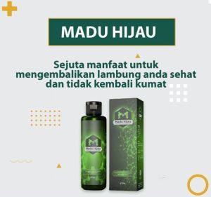 COD MADU HIJAU ASLI HALAL MUI - Madu Hijau Herbal Asam Lambung - Maag Kronis - Obat Tukak Lambung - Nyeri Lambung - Obat Sakit Maag Akut - Obat Magh - Gerd - Anti Radang Tenggorokan - Herbal Alami Jaminan ASLI MADU HIJAU