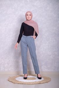 Celana kerja/kantoran wanita bahan Premium melar/bagus murah