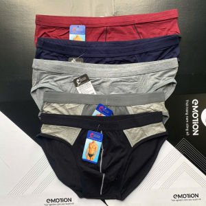 SET 5 Quần Sịp Tam Giác Nam Cotton - Quần Lót Nam Tam Giác Thiết Kế Basic Chất Cotton Thoáng Mát Thoải Mái Vận Động