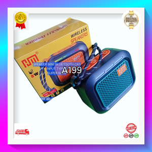 A199 SPEAKER Min ori 100% SPK 5.3 BT FM USB AUX TWS 8W portabel SPIKER KOTAK TYPE C H73 Bluetooth BULAT SPEKER CAS TAHAN 5 JAM SUPER BASS BLUETOOT BLUTUT BESI KARAOKE AUDIO SUARA BAS MINIATUR WATERPROOF ANTI AIR JERNIH NGEBASS BAS PORTABLE SOUND AUDIO  ya