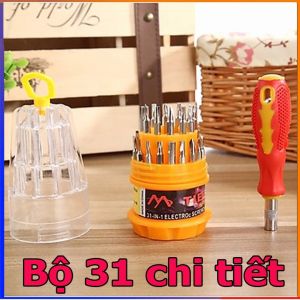 Set Bộ Tua Vít 2 Đầu 4 Cạnh Đầu Dẹp Đa Năng Tiện Dụng