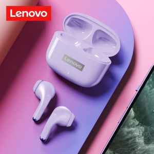 Tai nghe bluetooth Lenovo LP40 PRO âm thanh nổi Hifi nghe nhạc 5h điều khiển cảm ứng lỗi 1 đổi 1
