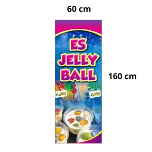 X-BANNER 160 CM X 60 CM | STANDING BANNER | BANNER BERDIRI