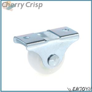 【Cherry Crisp】 4pcs 1 Inch Drawer Wheel Plastic Directional Caster Guide Furniture Small Pulley