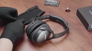 (HD1)Headband Cover Replacement for Bose QC35 QC15 QC2 QuietComfort Headband Protector Zipper