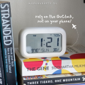 WG GoClock — Alarm Clock, Date, Backlight, Desk/Bedside/Travel | by WorkGadgets.PH. 