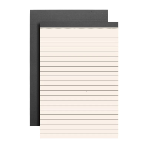 Recycled Paper Notepad Blank Grid Lined Sheets Tear Resistant Office School Supplies Multiple Format