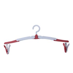 Polocat Multifunction Magic Travel Folding Hanger Portable Outdoor Non-slip Hanger with Clips(Clips can be moved at will)