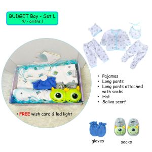Newborn baby Gift set Premium Gift Set Baby Shower Gift Package Fullmoon Luxury Hampers for Baby Boy & Girl Set Hadiah Bayi Z010