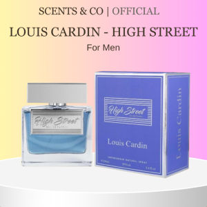 Scents & Co |  Louis Cardin High Street For Men Collection EDP Perfume Minyak Wangi 100ML