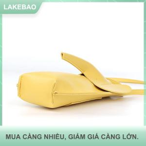 【LAKEBAO】 Dễ thương Elephant Crossbody Túi cho cô gái phụ nữ da mềm nhỏ Ví Thẻ Ví điện thoại Vai Túi màu rắn Mini Ví