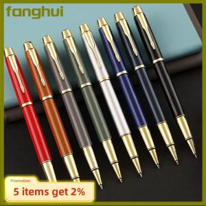 fanghui Metal Ball Point Pen Clip Signature Ballpoint Pens For Business Writing Office Stationery Commercial Gift Pens