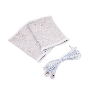 Suolaer Tens Electrodes Gloves Socks Wrist Guard Physiotherapy Accessories for EMS Electric Muscle Stimulator Low Frequency Massager