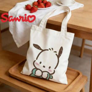 1PC Pochacco Cute Chibi Canvas Tote Eco Shoulder Bag Y52P