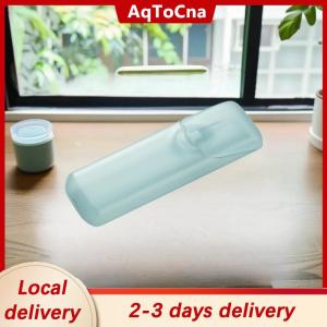[COD] AqToCna Ship within 24 hours Mini Storage Box Travel Portable Transparent Toothpick Cotton Swab Box For Outdoor Travel Kitchen Restaurant Supplies