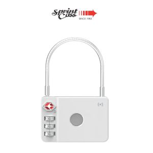 MiLi MiLock TSA-Certified Luggage Lock with Integrated | Bluetooth GPS Tracker | Apple MFi Certified (iOS)