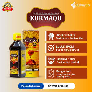 Kurmaqu Madu plus Sari Kurma Asli Original Obat Multikhasiat Untuk Memelihara Masalah Kesehatan - KURMAQU