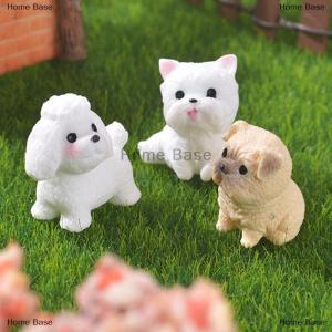 [COD] Home Base 1PC Desk Accessories Figurines Miniatures Cute Cartoon Simulation Dog Micro Landscape Ornaments For Home Decoration