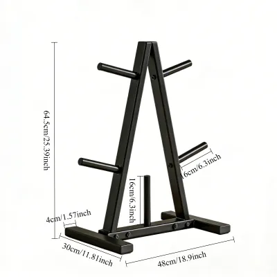 Simple Fitness Equipment Storage Stand Dumbbell Storage Rack Barbell Piece Sorting Rack Storage Display Shelf