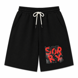 Quần Đùi Bé Trai Chân Cua in chữ SORRY cho bé từ 15-50kg 3 4 5 7 10 tuổi - Local Brand Con Xinh