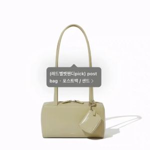 fever ช่องเกาหลี standoil กระเป๋าสะพายไหล่หญิงหนังวัวบอสตันกระเป๋าใต้วงแขน stand oil กระเป๋าหูฟัง