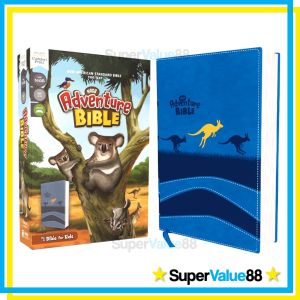NASB Adventure Bible (Deluxe Leathersoft) - #1 Best-Selling Study Bible for Kids New American Standard 1995 Version Full-Color Pages by Zondervan for Boys & Girls