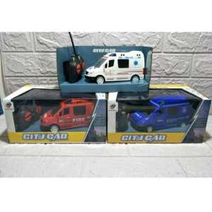 Mobil Remote Control Terbaru Mobil RC Ambulance City Action 6158A | Mainan Anak Pakai Baterai Cas Ada Lampu Dan Suara | Mainan Anak Cowok Mobil Remote Control Ambulance Terlaris Dan Bagus