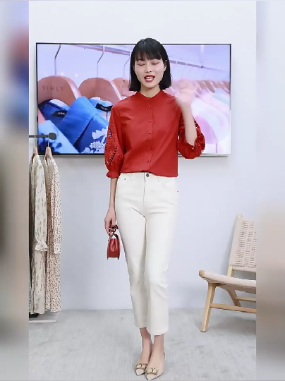 2025 Hot trade  dress women's design sense niche bud sleeves loose large size thin temperament medium length skirt