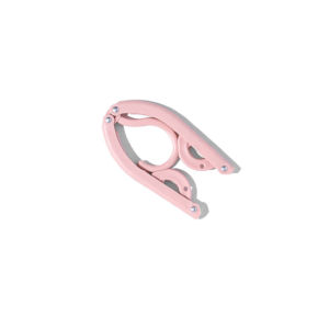 Foldable Clothes Hanger with Clip Portable Travel Undergarment Bra Hangers