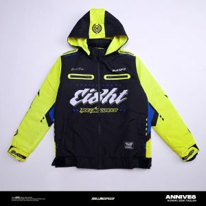 Rollingspeed Annive8 Jacket Black Yellow -  Jaket Motor Hitam Kuning