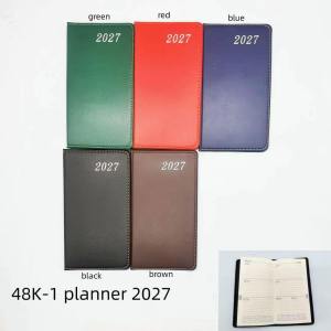 2027 48K Planner Student Notepad Daily Weekly Planner Notebooks Stationery