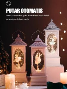 Kotak Musik Lampu Kristal Snowball Musik Otomatis Bola Kristal Salju Kotak Musik Berputar Hadiah Buat Pacar Buat Anak Kado Orang Untuk Yang Tersayang
