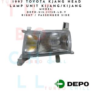DEPO-212-1175-LD-Y 1997 TOYOTA KJANG HEAD LAMP UNIT KIJANG/KIJANG