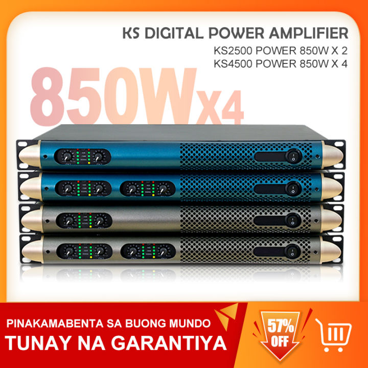 [COD] KS2500/KS4500 Amplifier 850W High Power Pure Power Amplifier 4Ω