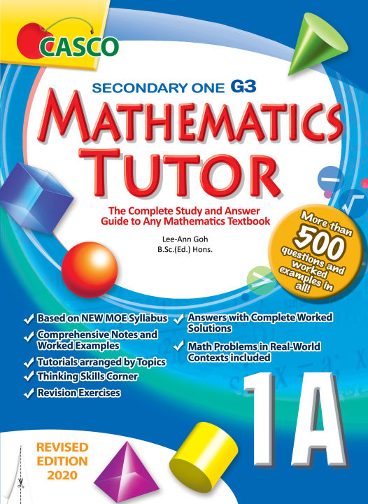Casco Secondary Mathematics Tutor 1A - Revised Edition 2020