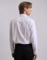 DAPPER เสื้อเชิ้ตแขนยาว SMOOTH & STRETCH ผ้าทวิล ทรง  Regular Fit สีขาว. 