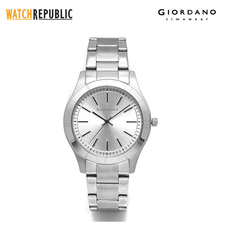 GIORDANO Silver Stainless Steel Watch For Men G1761 22 Lazada PH