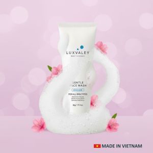 SỮA RỬA MẶT DỊU NHẸ LUXVALEY PH 5.5 – LÀM SẠCH ẨM MƯỢT AN TOÀN CHO DA NHẠY CẢM
