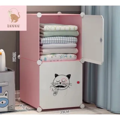 (MẪU MỚI) Tủ nhựa ghép 2 ngăn siêu dễ thương (Chọn theo phân loại)