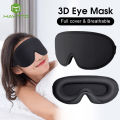 MAYTTO Eye Mask 3D Sleep Mask Memory Foam Sleep Eye Mask 100% Blackout Sleep Mask Soft & Comfortable Sleeping Mask for Light Blocking Eye mask for Sleeping. 