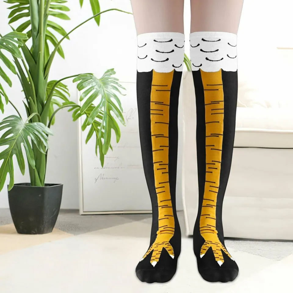 Novelty thigh outlet high socks