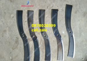 Dao băm cỏ 40cm trục 14mm làm bằng thép